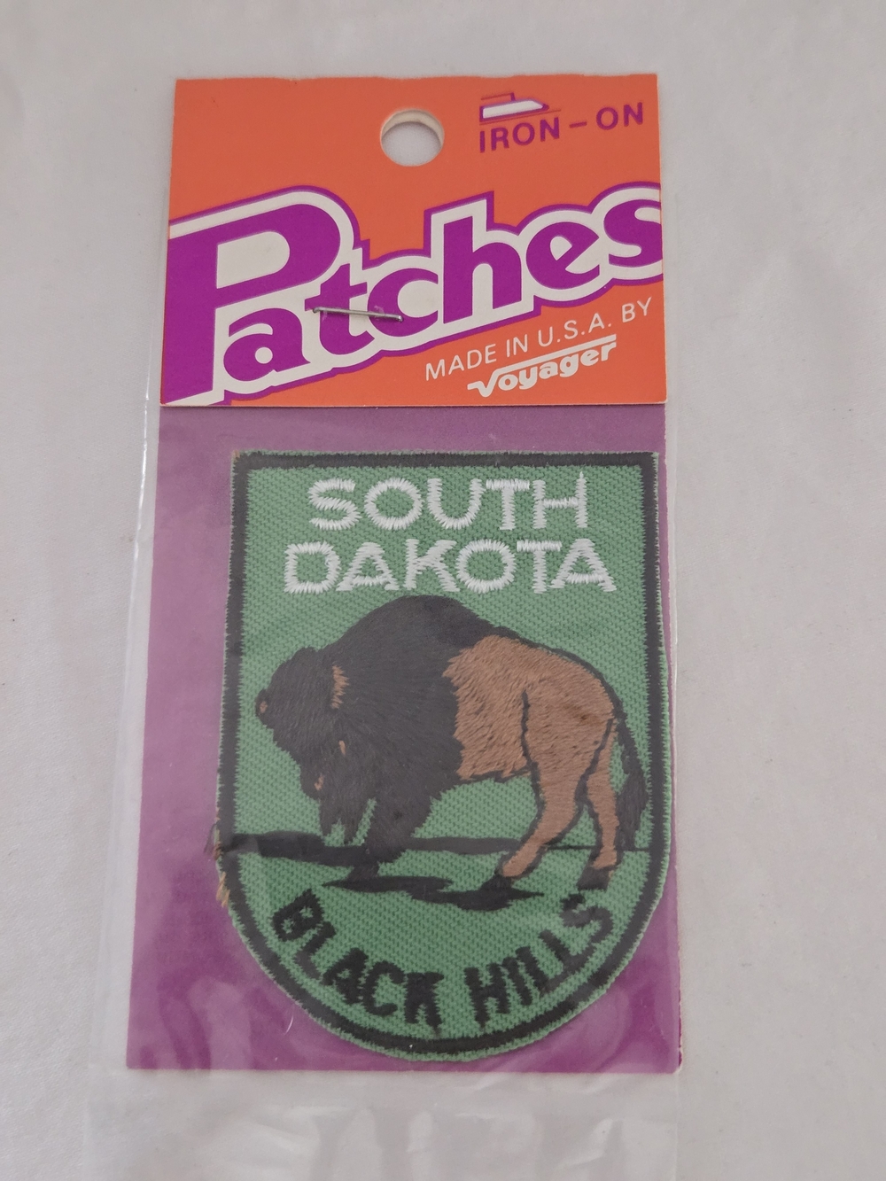 Vintage South Dakota Black Hills Buffalo Patch